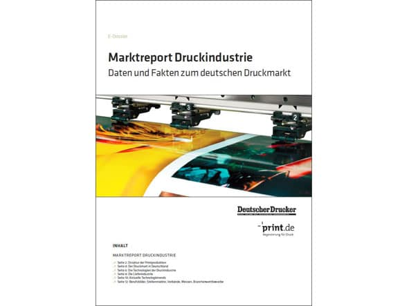 E-Dossier "Marktreport Druckindustrie"