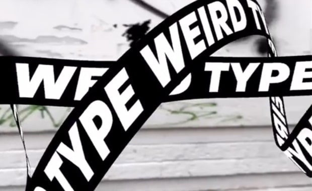 Typografie-App mit AR, »Weird Type«