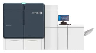 Die neue Xerox Iridesse bietet neben CMYK noch zwei weitere Farbstationen für Spezialtoner wie Gold oder Silber und Klartoner. So kann Effekt, CMYK und Druckveredelung in nur einem Durchgang aufgetragen werden.