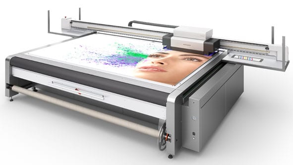 UV-LED-Flachbettdrucker Swiss-Q-Print Nyala