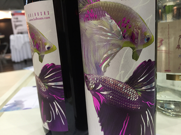 Dscoop 2018: Printprodukt Weinflaschen-Etikett mit Special Effects