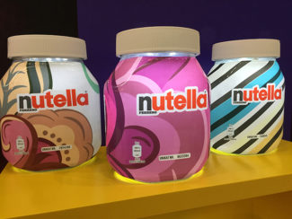 Dscoop 2018 – Druckprodukte: Nutella-Unikate werden zu kleinen Lampen