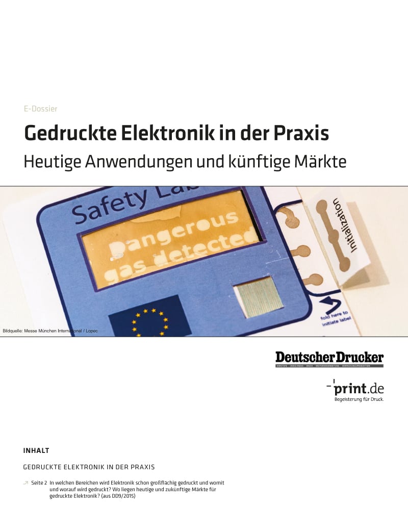 Produkt: Download »Gedruckte Elektronik in der Praxis«