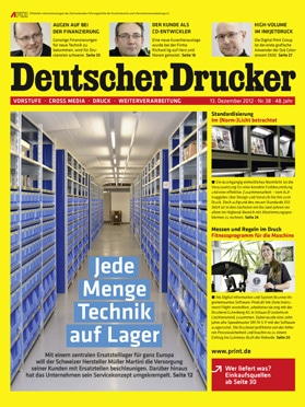 Produkt: Deutscher Drucker 38/2012 Digital