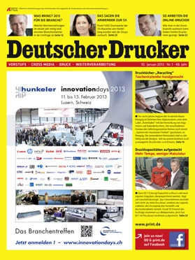 Produkt: Deutscher Drucker 1/2013 Digital