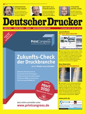 Produkt: Deutscher Drucker 20/2013 Digital