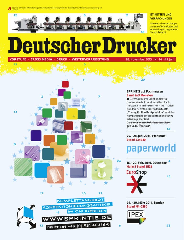 Deutscher Drucker 24/2013 Digital › Print.de