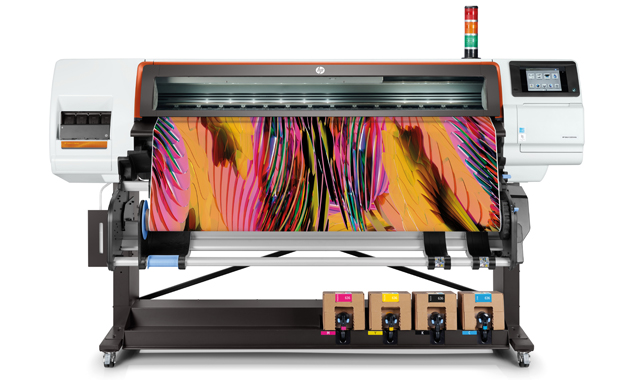 Der HP Stitch S500 (64 Zoll) gehört zu HPs neuer Maschinenreihe für den Textildruck. Das Modelle HP Stitch S1000 soll auf der Fespa in München erstmals vorgestellt werden.