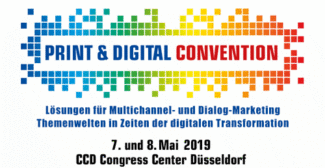 Die Print & Digital Convention findet heute und morgen im CCD Congress Center Düsseldorf statt.