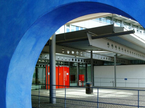 HdM Stuttgart, Eingang