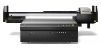 UV-LED-Flachbettdrucker IU-1000F Roland DG Großformatdruck Flachbettdrucker