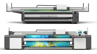 swissQprint Rollendruck Flachbettdruck Großformatdruck Inkjet Digitaldruck
