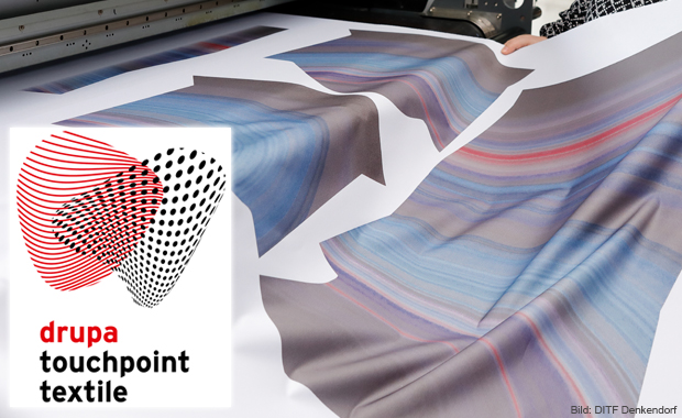Drupa Touchpoint Textile Digitaldruck Textildruck Textilveredelung DITF ESMA