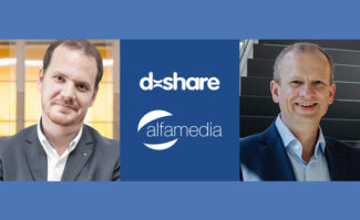 Tageszeitungen: Setzen zukünftig auf enge Kooperation: Alessandro Vento (CEO von D-Share, links) und Alfa-Media-Chef Jens Emmerich.