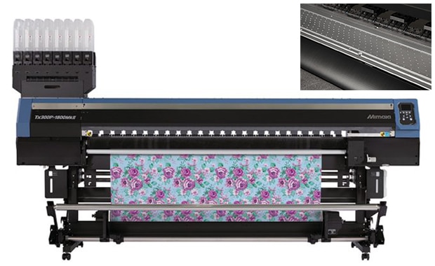 Mimaki Textil-Hybriddrucker TX300-1800MKII Textildruck Textildirektdruck Sublimationsdruck Transferdruck Digitaldruck Inkjet