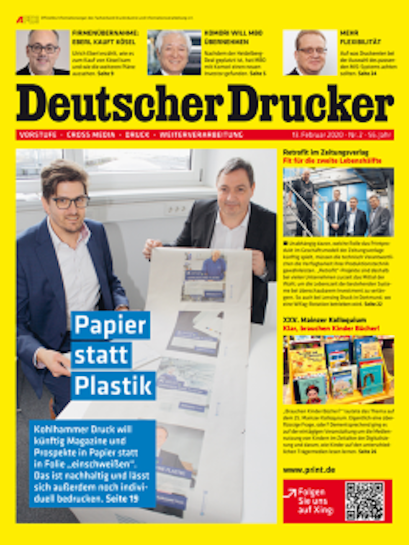 Produkt: Deutscher Drucker 2/2020 Digital