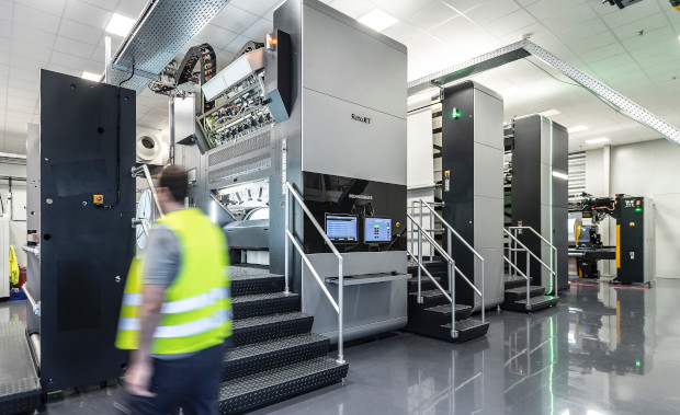 Interprint GmbH investiert in dritte Rotajet der Koenig & Bauer AG Inkjet Digitaldruck Dekordruck