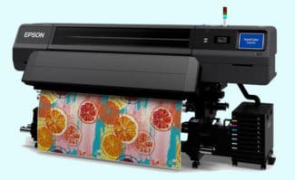 Large Format Printing: der neue Epson Surecolor SC-R5000 – erhältlich ab Dezember.