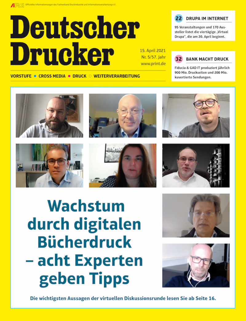 Produkt: Deutscher Drucker 5/2021 Digital