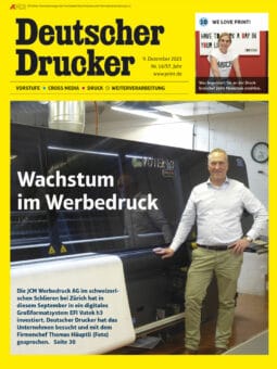 Produkt: PDF-Download: Deutscher Drucker 16/2021