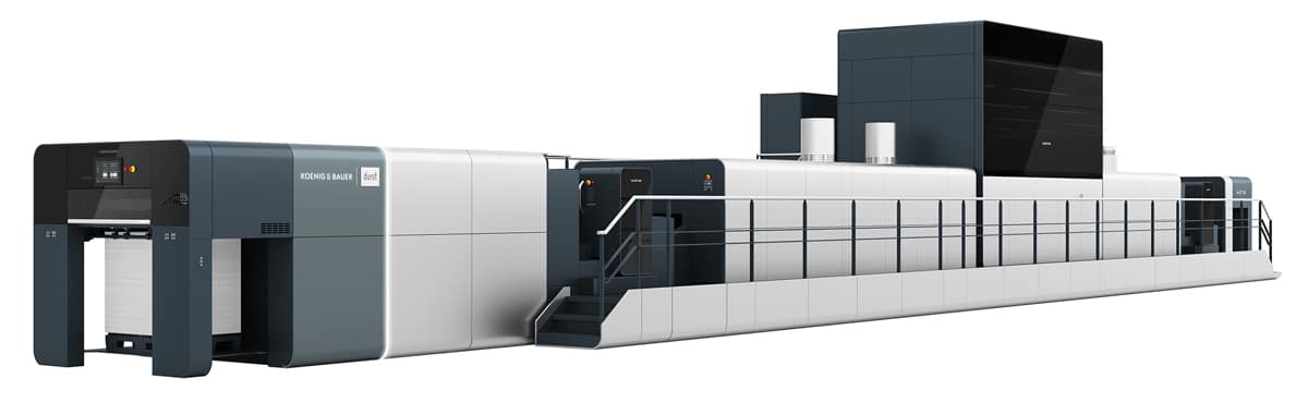 Inkjet-Druckmaschine VariJet 106 von Koenig & Bauer Durst feiert ...