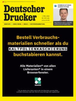 Produkt: PDF-Download: Deutscher Drucker 3/2022