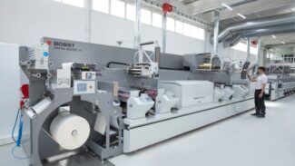 Neue Maschinenplattform von Bobst: die Digital Masters Series.