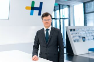 Ludwin Monz, Vorstandsvorsitzender der Heidelberger Druckmaschinen AG