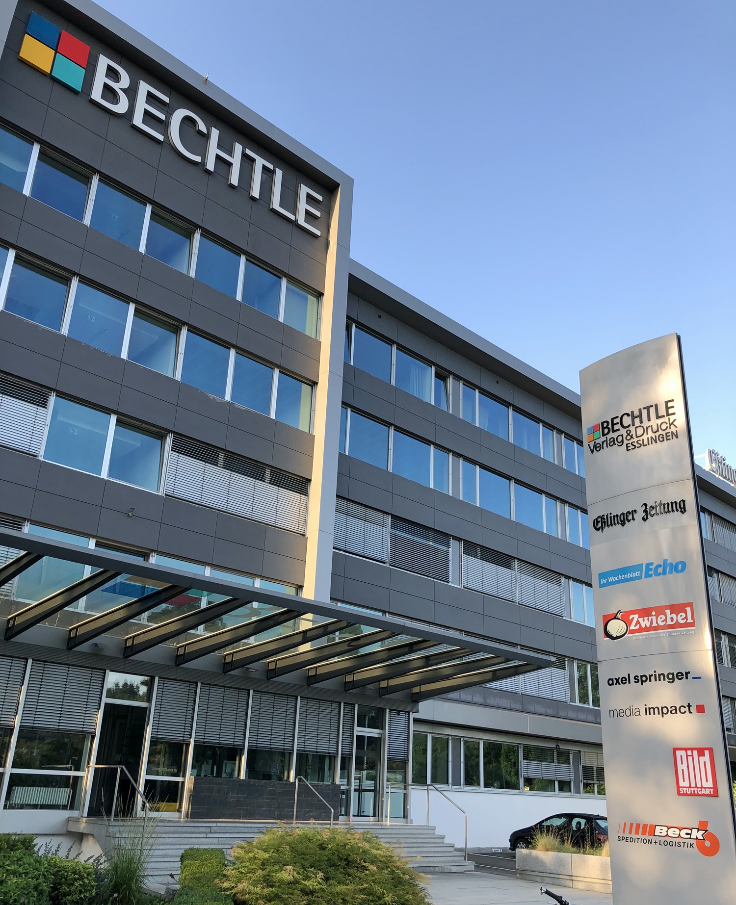 Die Druckerei in Esslingen wird zum 1. August 2022 geschlossen.
