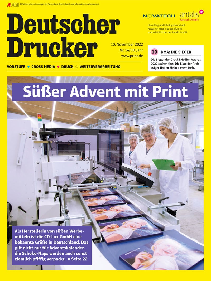 Produkt: Deutscher Drucker 14/2022