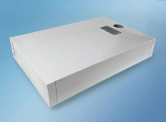 Recycelbare Resttonerbox.