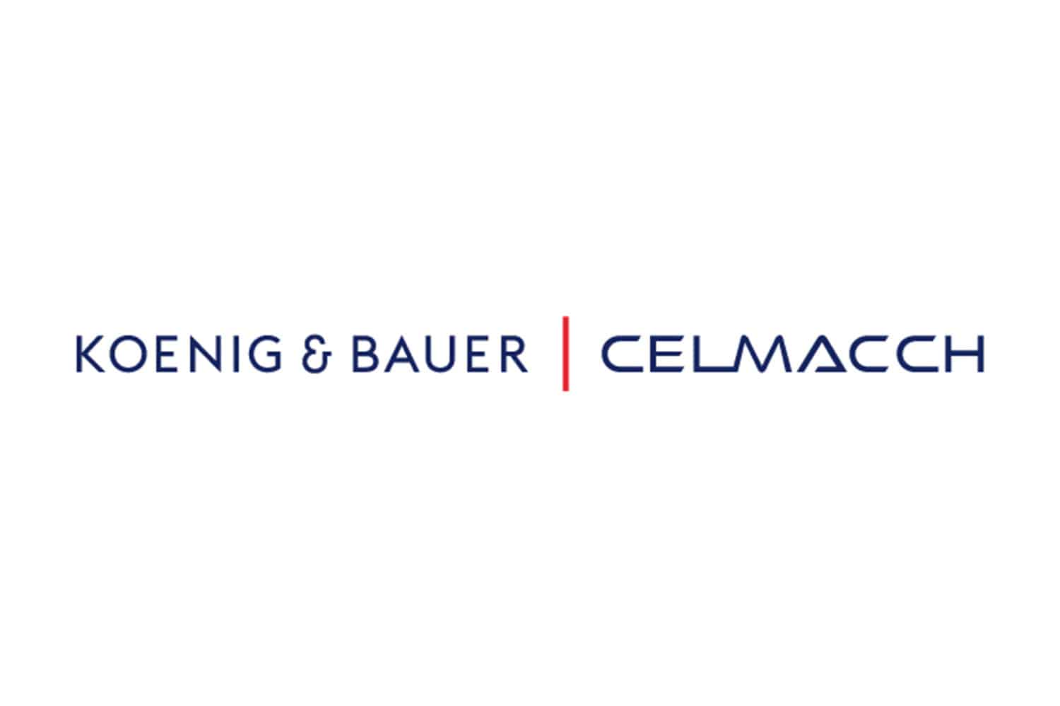 Nach der Übernahme von 49 Prozent der Anteile firmiert Celmacch künftig unter dem Namen Koenig & Bauer Celmacch.