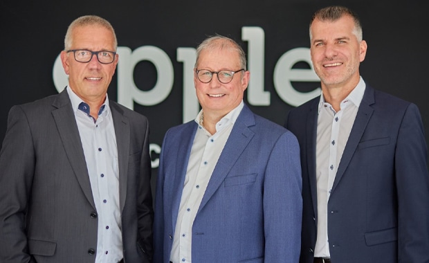 Druckindustrie: der neue Vorstand von Epple Druckfarben (v.l.): Andreas Köpnick, Dr. Carl Epple und Stefan Schülling