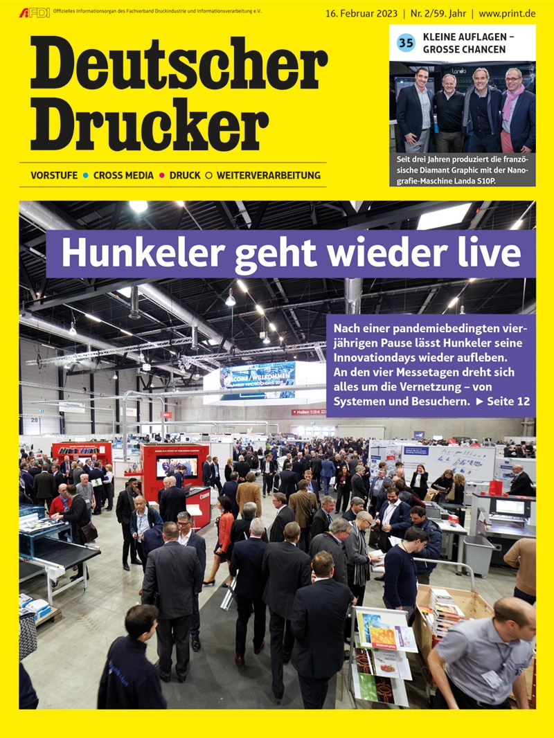 Produkt: Deutscher Drucker 2/2023 Digital