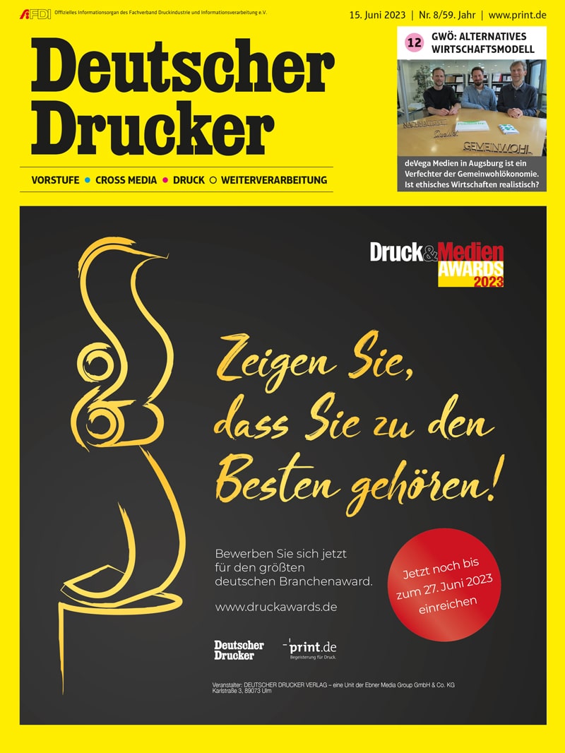 Produkt: Deutscher Drucker 8/2023