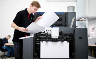 Druckindustrie: Hendrik den Ouden, Medientechnologe bei der Heidelberger Druckmaschinen AG (Print Media Center)