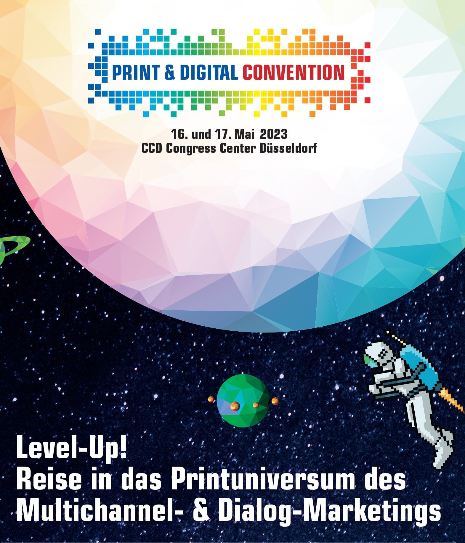 Die Print & Digital Convention versteht sich nicht nur als eine Kongressmesse, sondern auch als ein Erlebnis-, Content- und Mitmachformat.