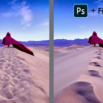 Bildoptimierung in Photoshop mit der KI-Funktion „generative Füllung“ aus Adobe Firefly
