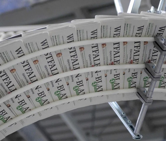 Die Tageszeitungstitel der Westfalen-Blatt-Gruppe werden zukünftig in Münster gedruckt.