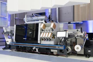 Die Labelexpo markiert das europäische Messedebüt der neuen digitalen Etikettendruckmaschine Gallus One.