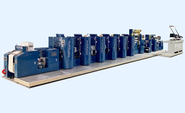 Druckindustrie: halbrotative Offsetdruckmaschine WJPS 350D von Wanjie Europe