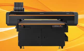 Digitaler Großformatdruck: der neue Sechsfarben-LED-UV-Flachbettdrucker Mutoh XpertJet 1462UF