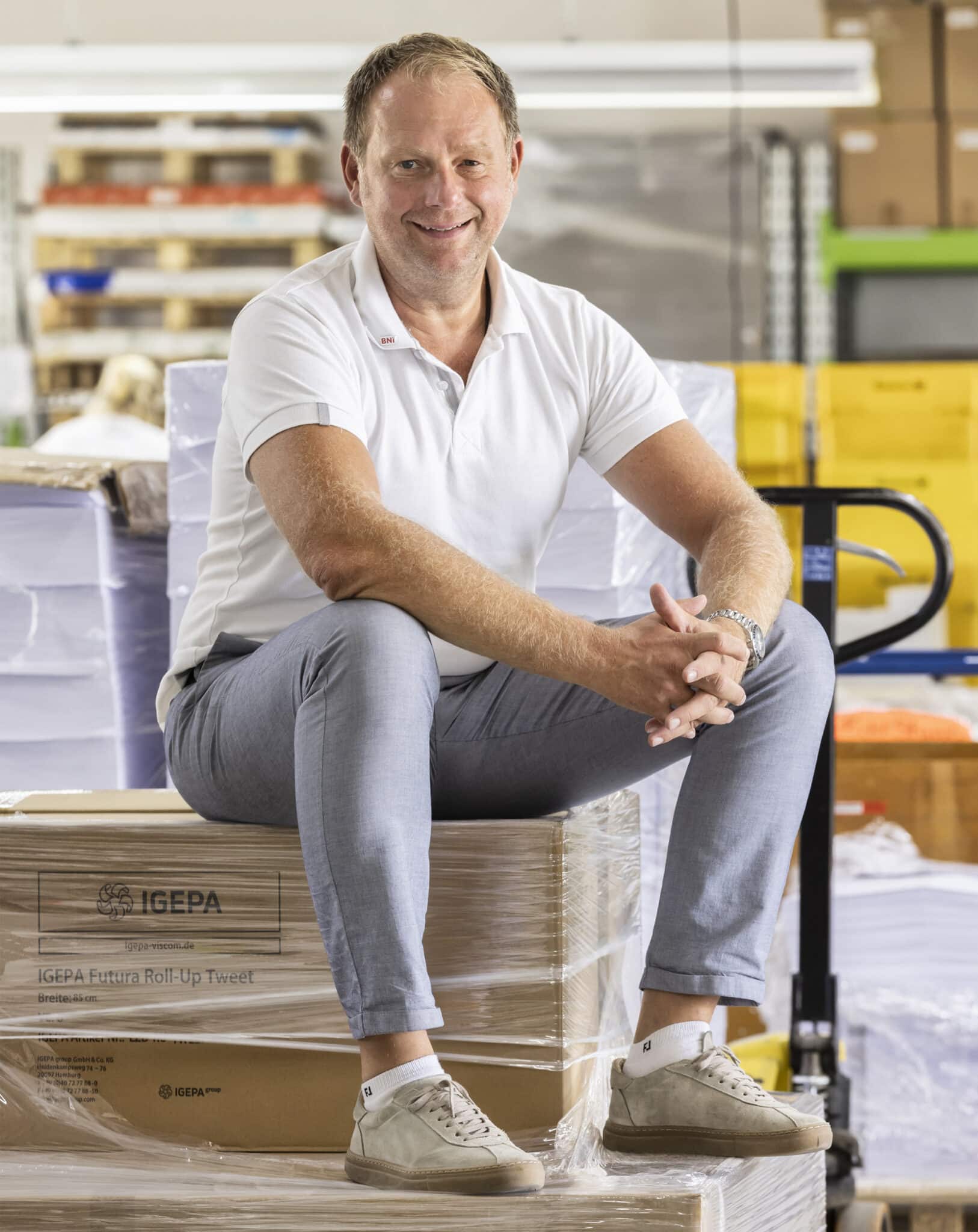 Umweltdruckerei: Thomas Rätzke, Geschäftsführer der Umweltdruckhaus Hannover GmbH