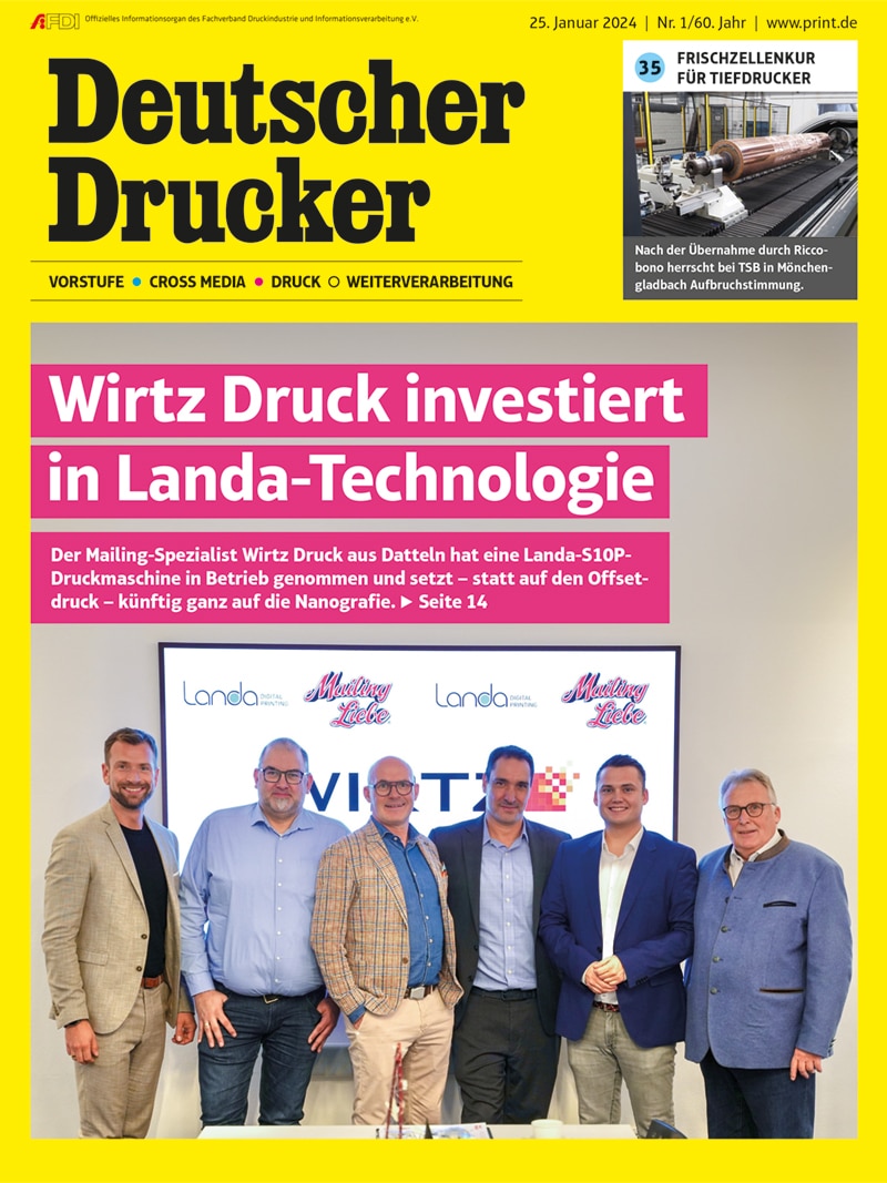 Produkt: Deutscher Drucker 1/2024