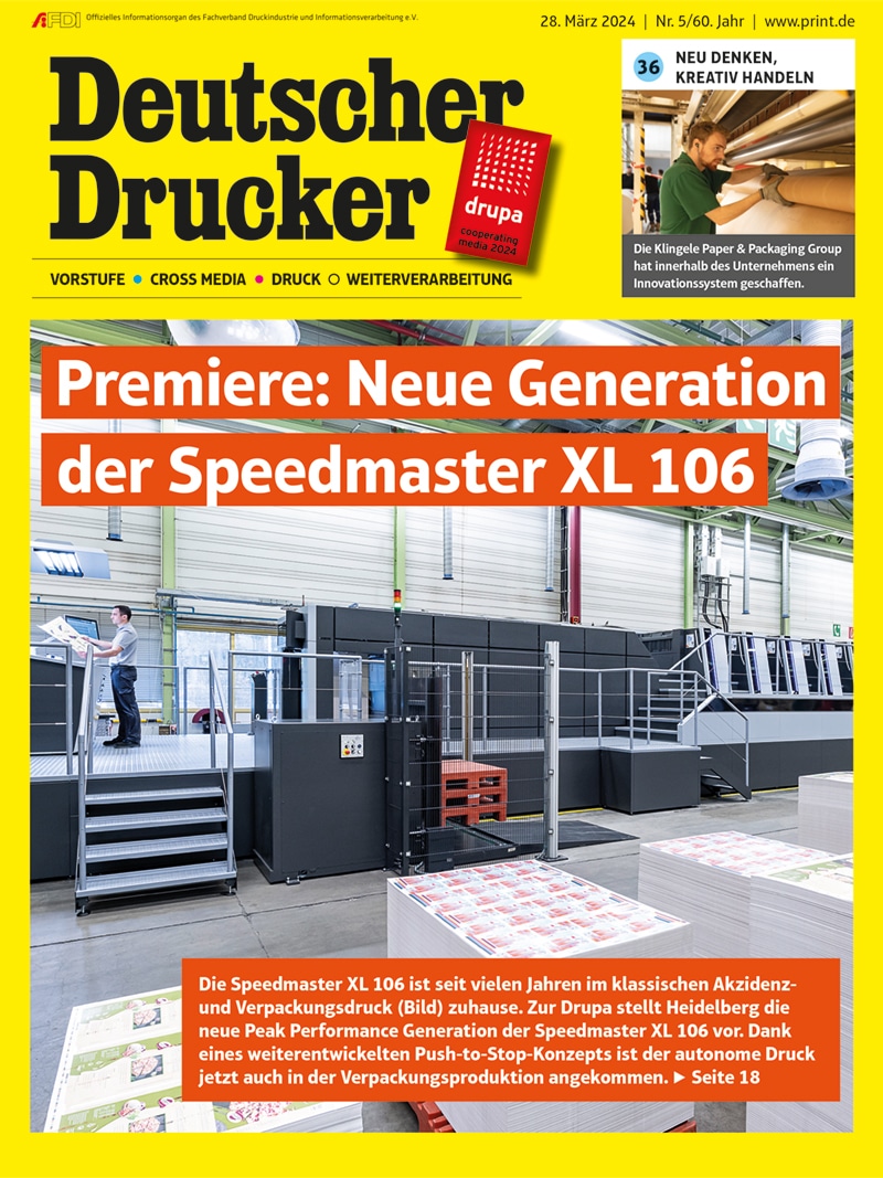Produkt: Deutscher Drucker 5/2024
