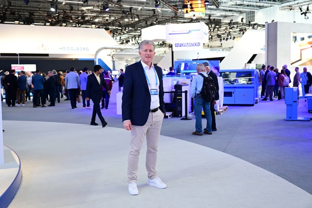 Bruno Müller, CEO von Müller Martini zieht nach der Drupa positive Bilanz.