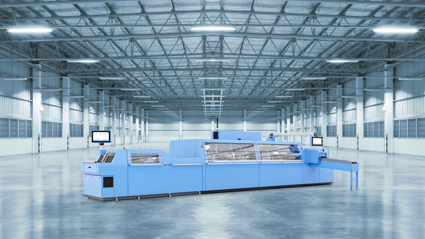 Der Antaro Digital kann für das Klebebinden von digital und konventionell gedruckten Produkten sowie für die Hybrid-Produktion eingesetzt werden.