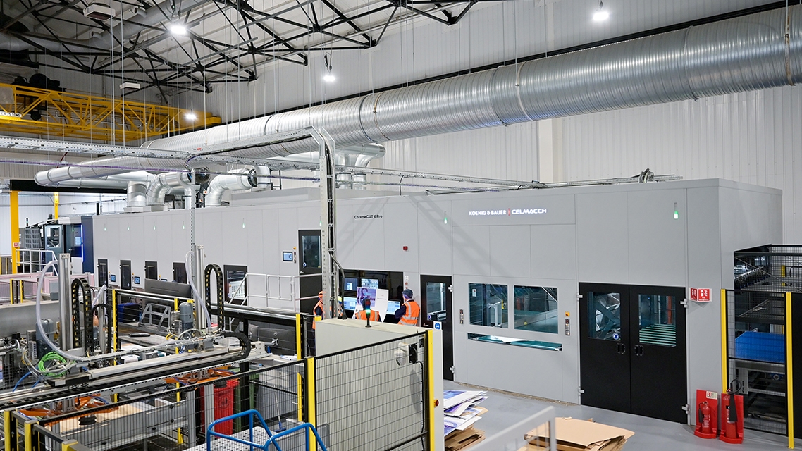 ChromaCut X Pro von Koenig & Bauer Celmacch