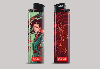 Grafikdesign-Trend: Neon Noir