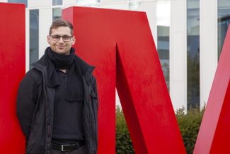 Lukas Jenner, derzeit Deutschlands vermeintlich einziger Doktorand der Druckweiterverarbeitung (an der Hochschule der Medien, Stuttgart)